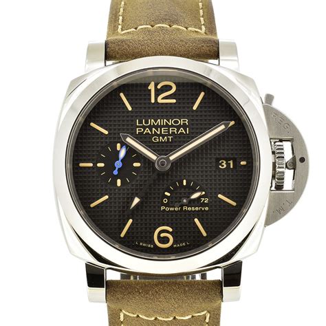 panerai ルミノール 1950 3デイズgmt パワーリザーブ 買取|(新品)OFFICINE PANERAI オフィチーネ パネライ ルミノー .